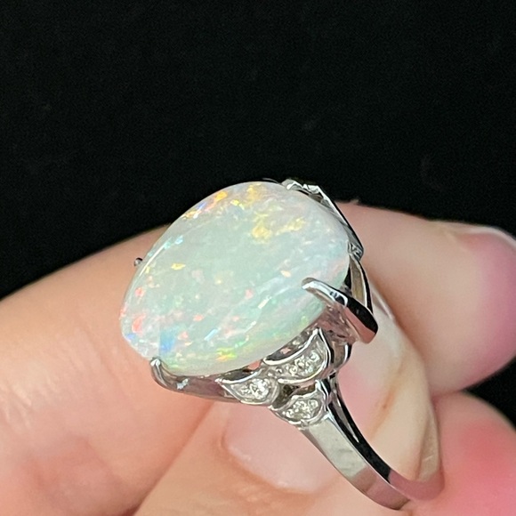 Opal Ring Size 6.5 - Picture 9 of 11